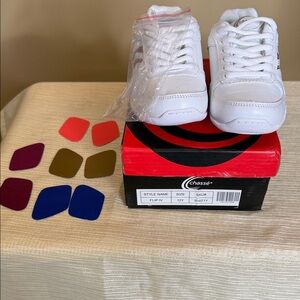 Chassé Flip IV Cheerleading Shoes - White Cheer Sneakers